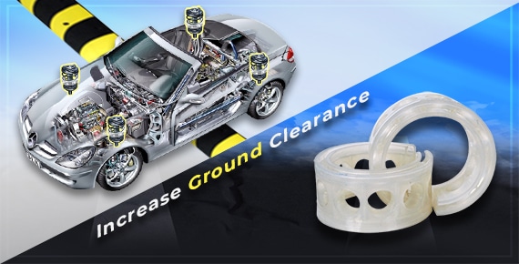 Car Coil Spring Buffer Increase Ground Clearance with Spring Buffer